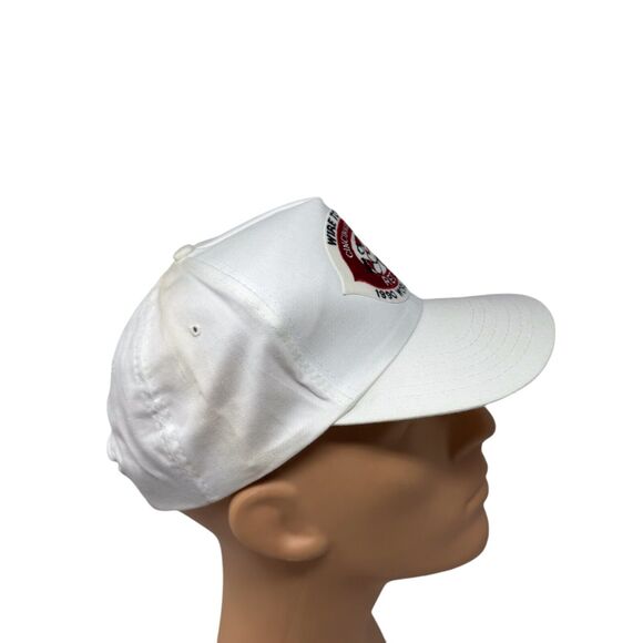 Vintage 1990 MLB Baseball World Series Snapback Cap Trucker Cincinnati Reds Hat - Picture 5 of 7
